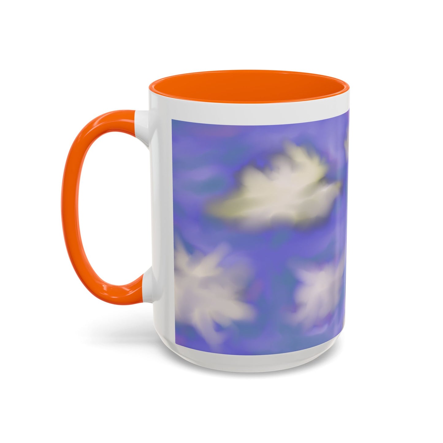 Cloudscape Accent Coffee Mug — Dreamy Purple Sky Design (11/15oz)