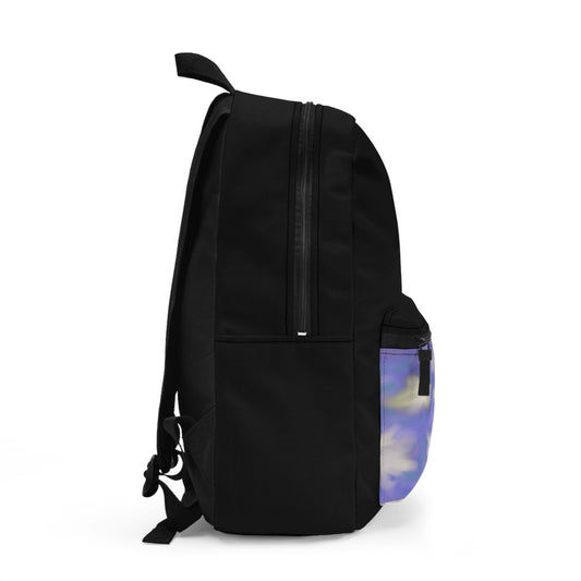 Cloudy Sky Backpack — Pastel Dream Cloud Print School Bag