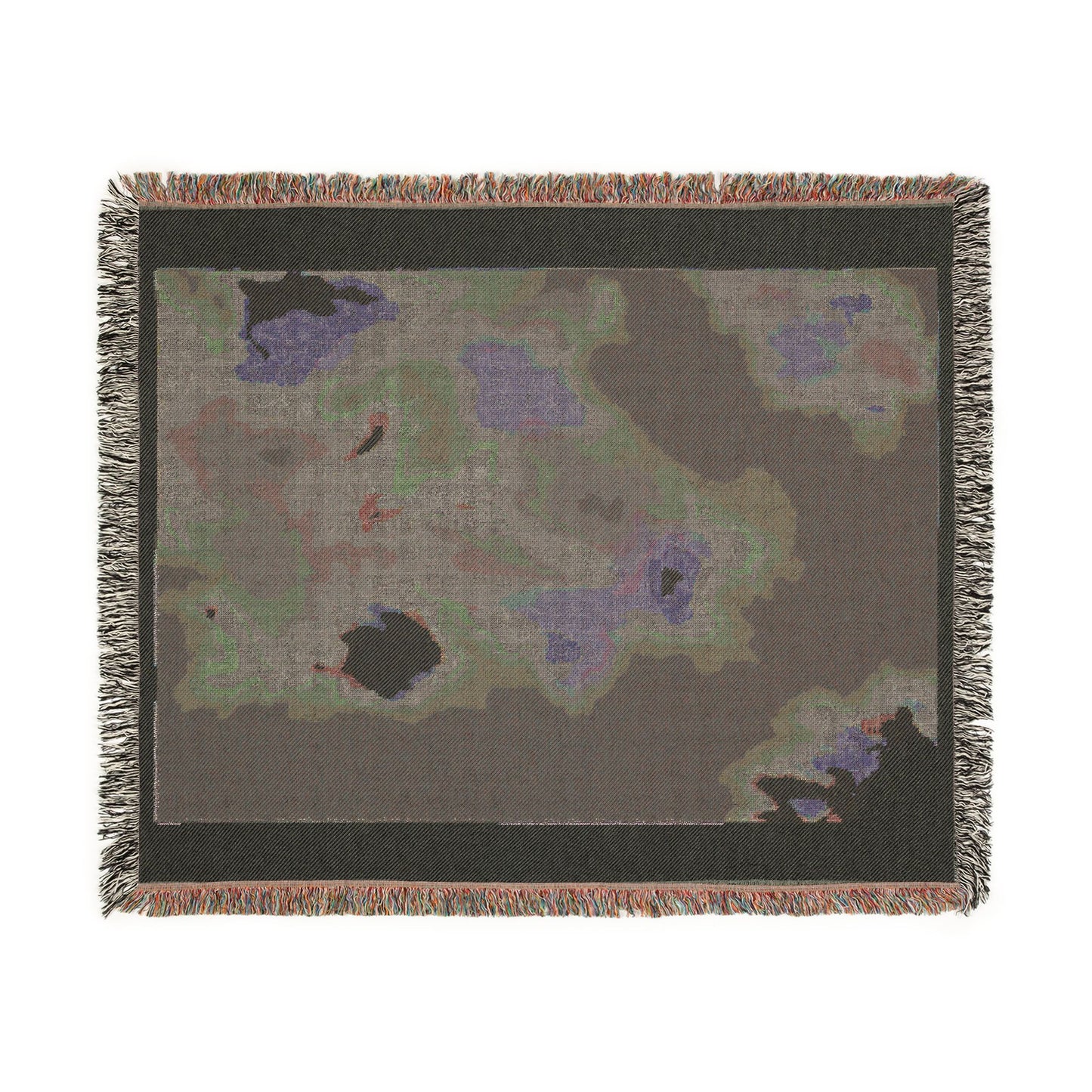 Abstract Cloudscape Woven Blanket – Cozy Decorative Throw for Living Room & Bedroom
