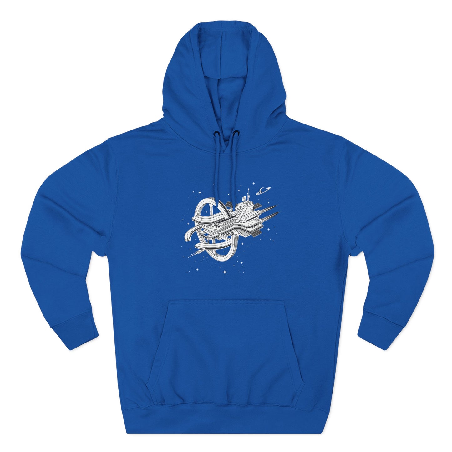 Hoodie — Space Station Sketch Pullover