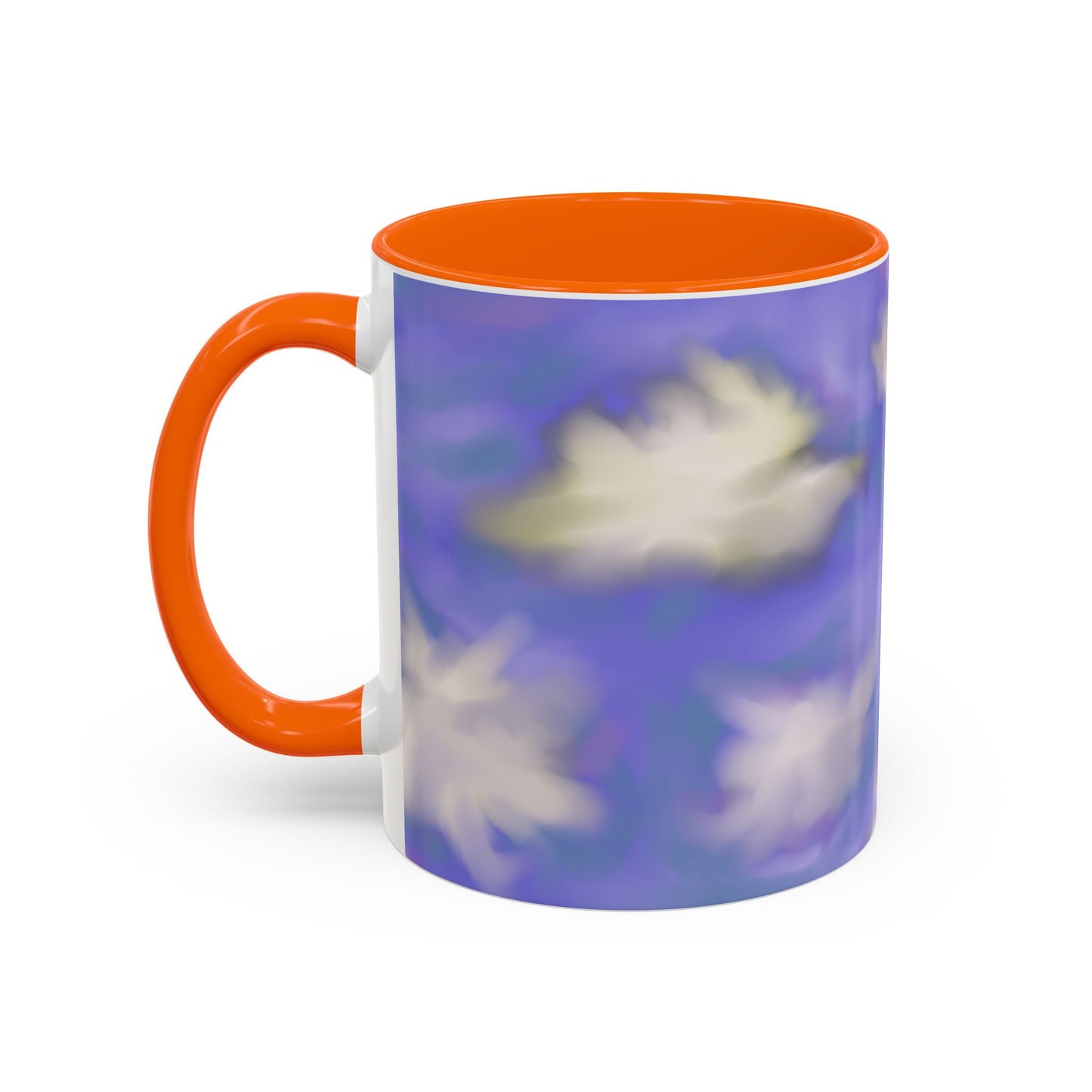 Cloudscape Accent Coffee Mug — Dreamy Purple Sky Design (11/15oz)