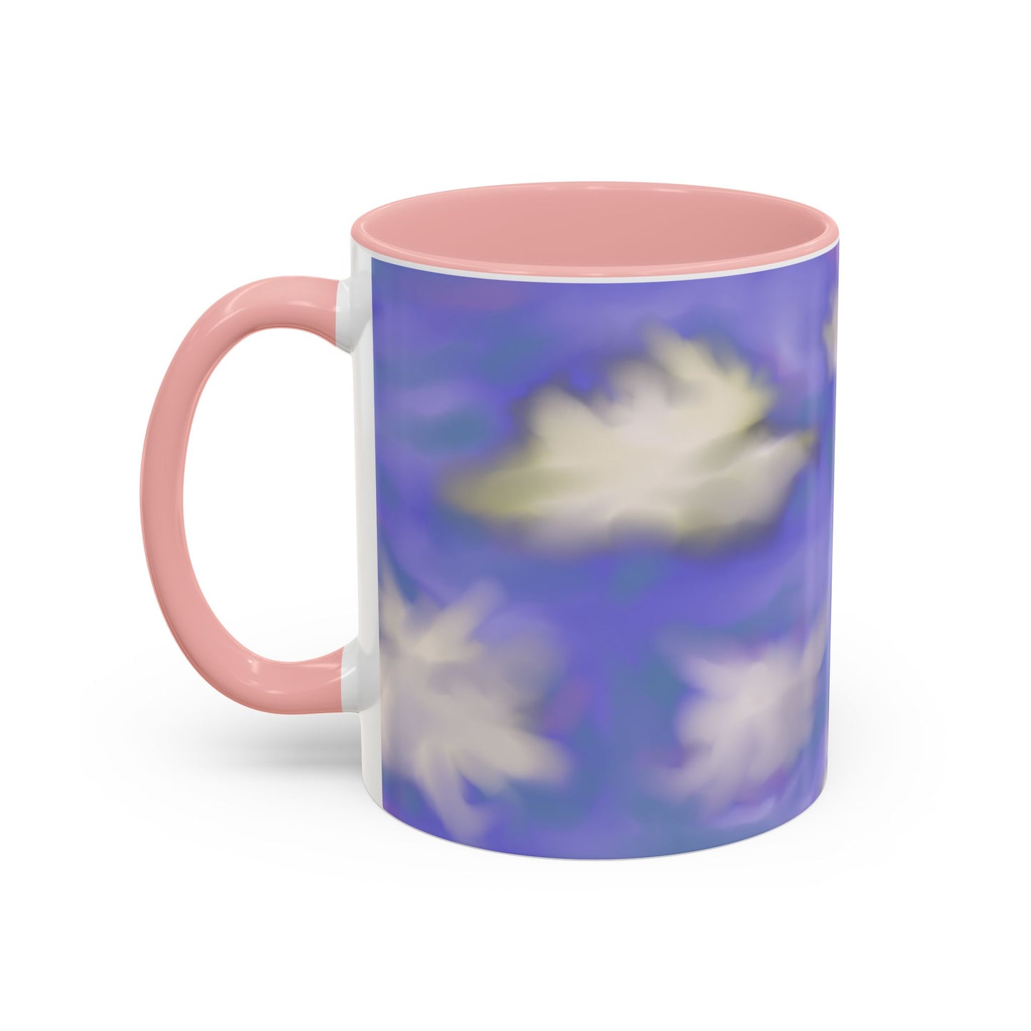 Cloudscape Accent Coffee Mug — Dreamy Purple Sky Design (11/15oz)