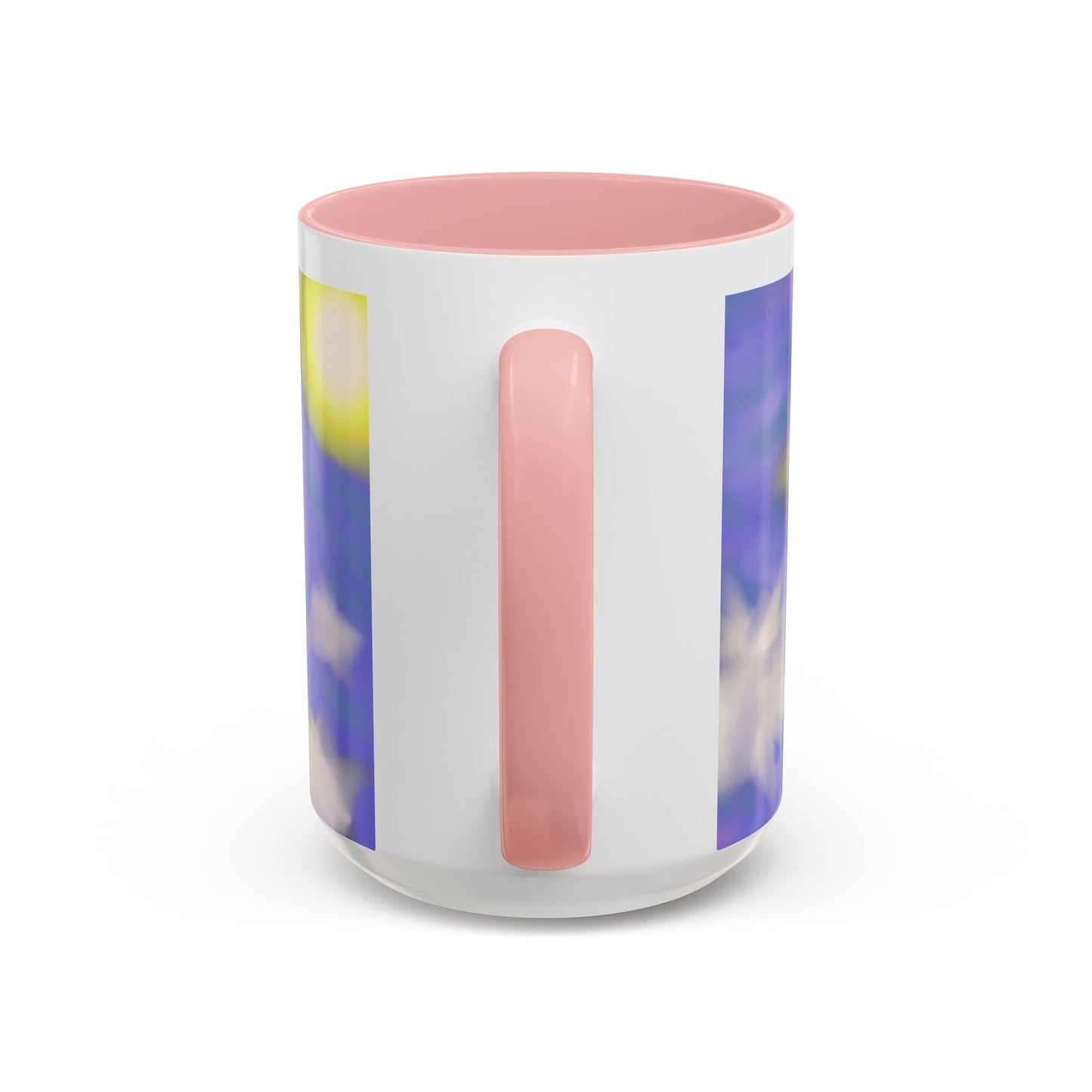 Cloudscape Accent Coffee Mug — Dreamy Purple Sky Design (11/15oz)