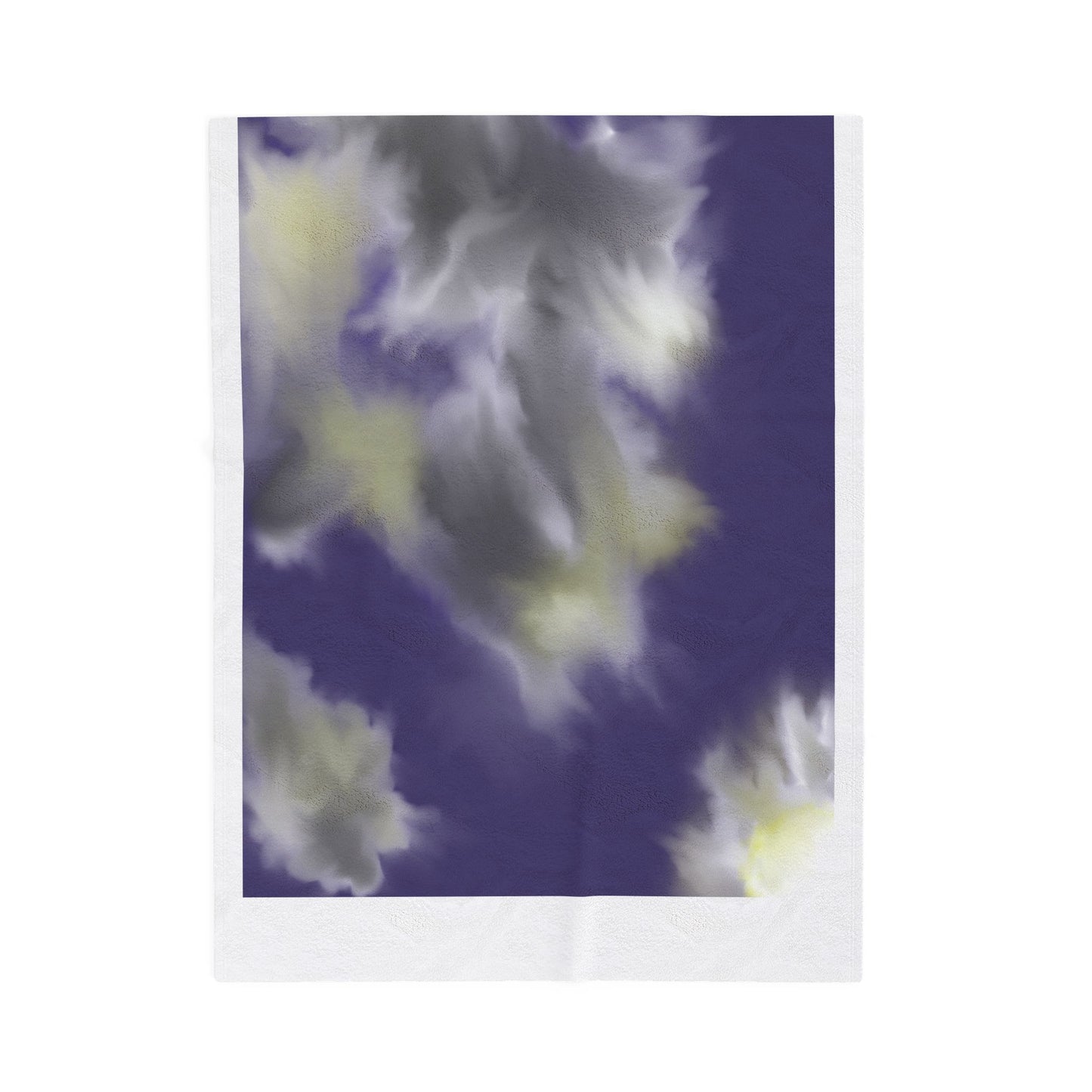 Cloud Sky Velveteen Plush Blanket — Throw